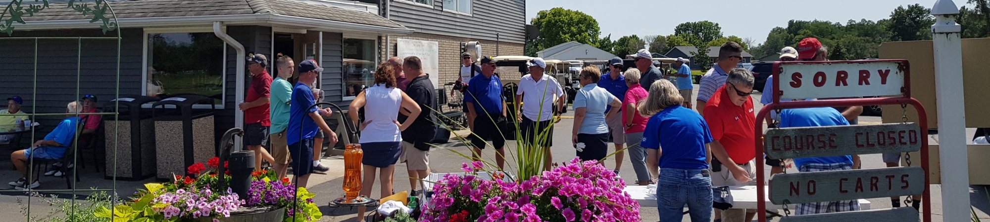Golfers at Fulton Country Club