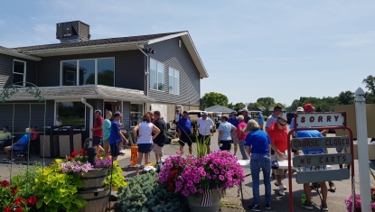 Golfers at Fulton Country Club